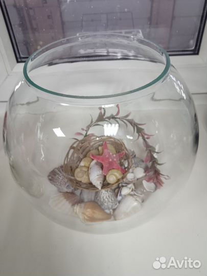 Аквариум круглый