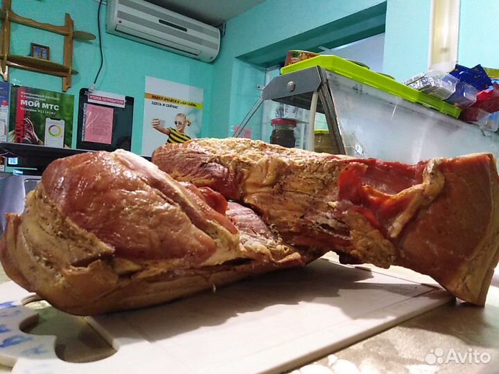 Коптим мясо