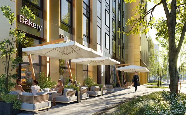 2-к. квартира, 53,3 м², 21/27 эт.