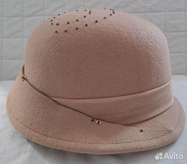 Шляпа фетровая женская