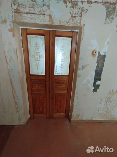 Межкомнатные двери бу деревянные со стеклом