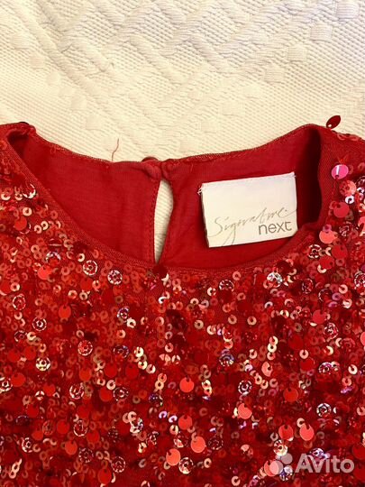 Платье нарядное для девочки 98 next