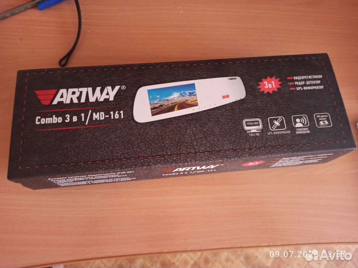 Видеорегистратор зеркало с радар детектором