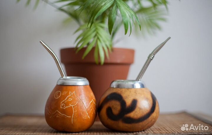 Калабас для питья Мате