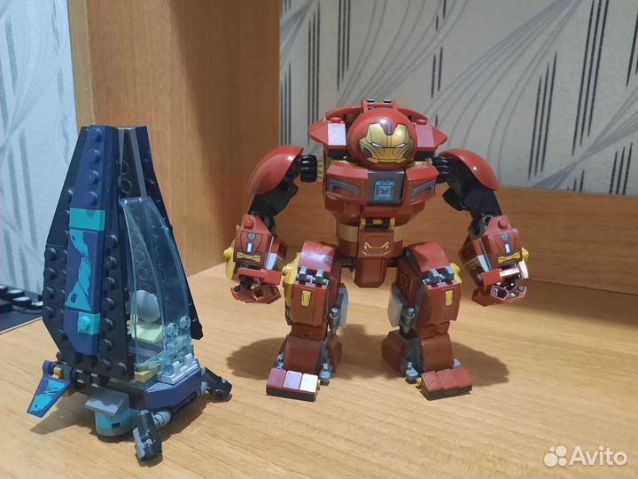 Lego marvel super heroes 76101 и 76104