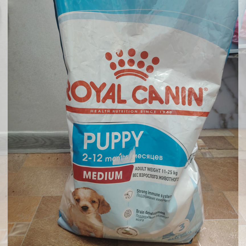 Корм для щенков royal canin puppy