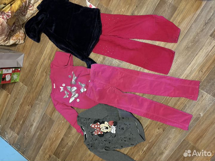 Пакет вещей на девочку 116-122