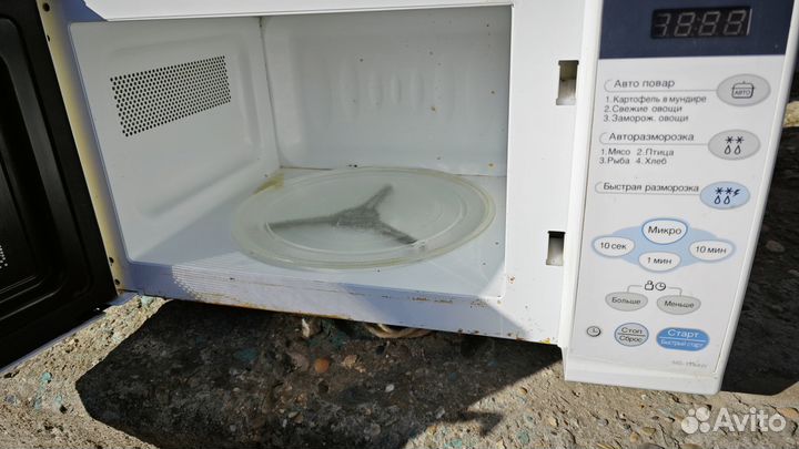 Микроволновка lg ms-1744w под ремонт или запчасти