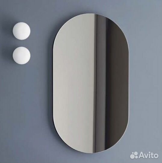 Зеркало капсула с окантовкой