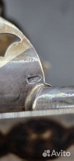 Подстаканник серебро 875