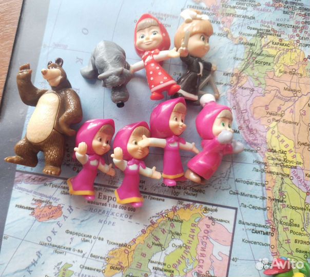 Игрушки коллекционные Маша Медведь