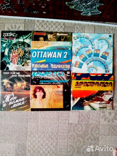 Виниловые пластинки СССР