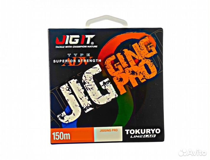 Шнур Jig It x Tokuryo JiggingPro X8 #0.6/150m/5.5k