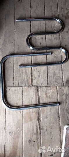Полотенцесушитель новый, из нержавеющей стали