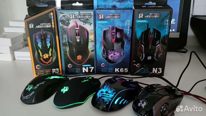 Новые компьютерные мышки + гарантия