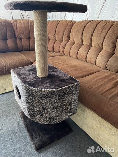 Когтеточка домик для кошки