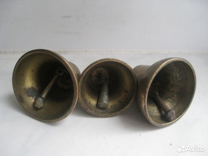 Колокольчик СССР бронза