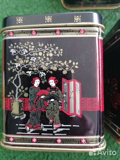 Жестяные банки для чая,15шт
