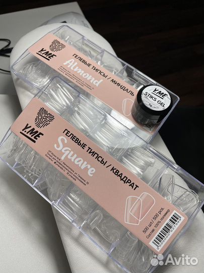 Гелевые типсы для наращивания