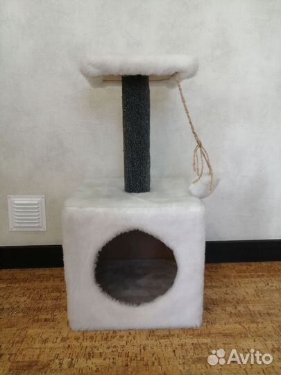 Домик для кошки с когтеточкой