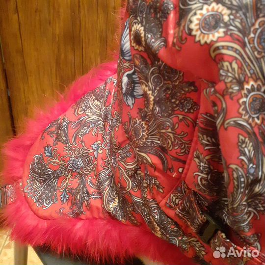 Шапка меховая в стиле Денис Симачев, русский стиль