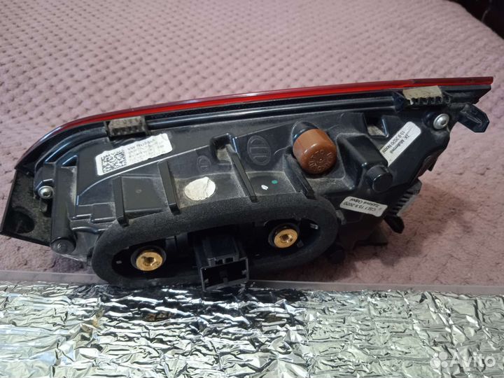 Фонарь задний левый на шкода рапид 2020-2022