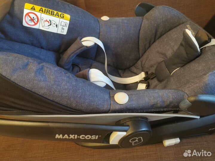 Автолюлька maxi cosi с базой isofix