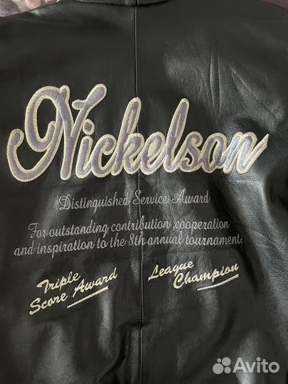 Кожаная куртка Nickelson