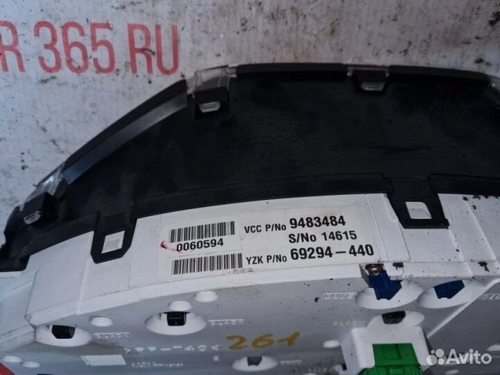 Щиток приборов Volvo S80 B6284T 2002