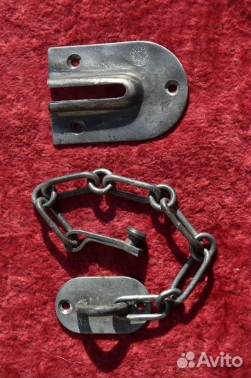 Цепной замок для двери СССР
