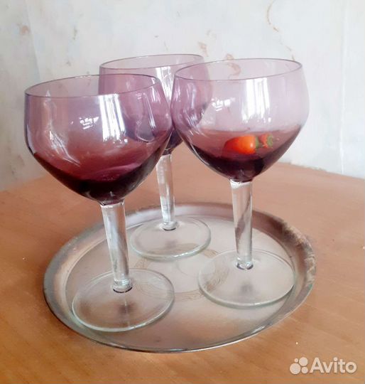 Фужеры для вина и мартини