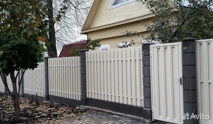 Забор металлический цена качественно