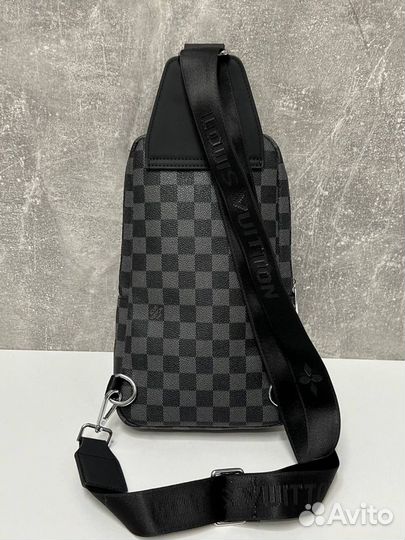 Мужская сумка слинг louis vuitton lv люкс