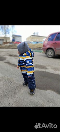 Детский зимний костюм (куртка и полукомбинезон)