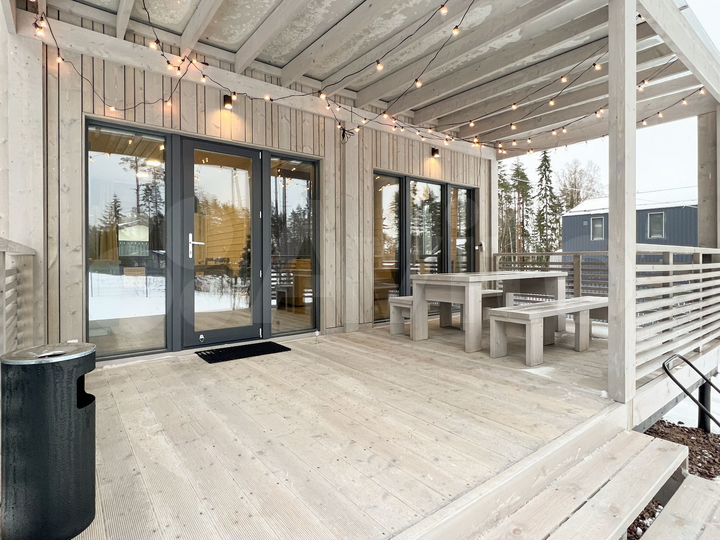 Коттедж 70 м² на участке 10 сот.