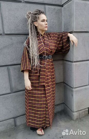 Винтажное японское кимоно