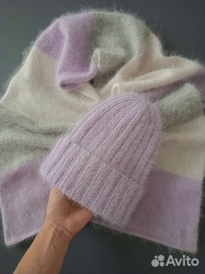 Комплект шапка+шарф