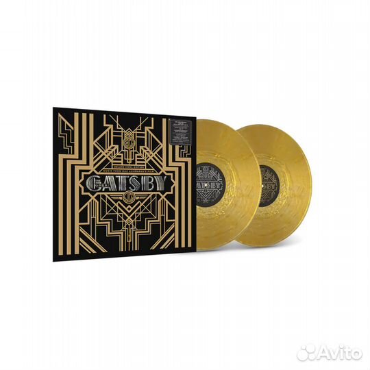 The Great Gatsby soundtrack gold vinyl lp