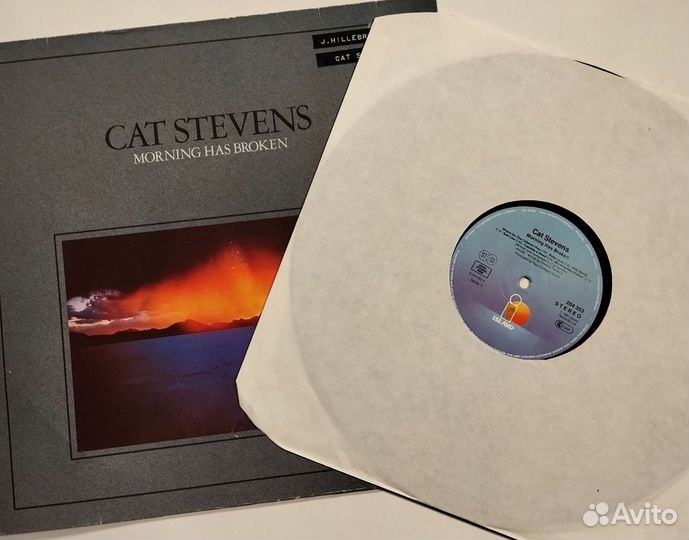 Винтажная виниловая пластинка LP Cat Stevens Morni