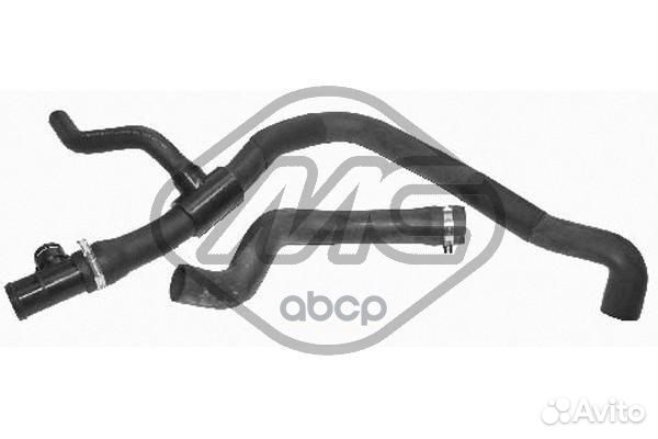 Патрубок 09023 metalcaucho