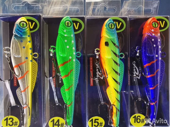 Виб на судака (100мм,90мм,80мм)