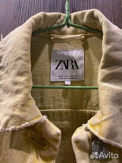 Zara ветровка милитари, джинсовая куртка