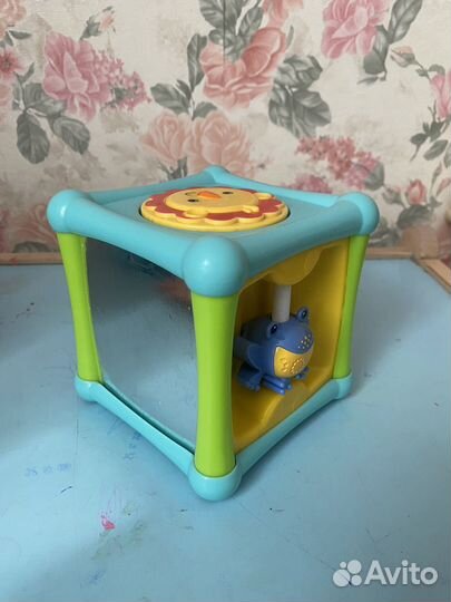 Кубики развивающие baby GO и fisher price