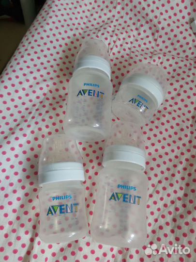 Бутылочки для кормления avent