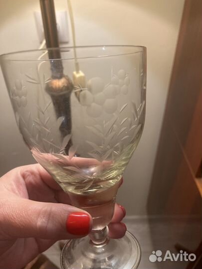 Хрустальные фужеры СССР