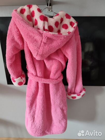 Халат махровый женский с капюшоном