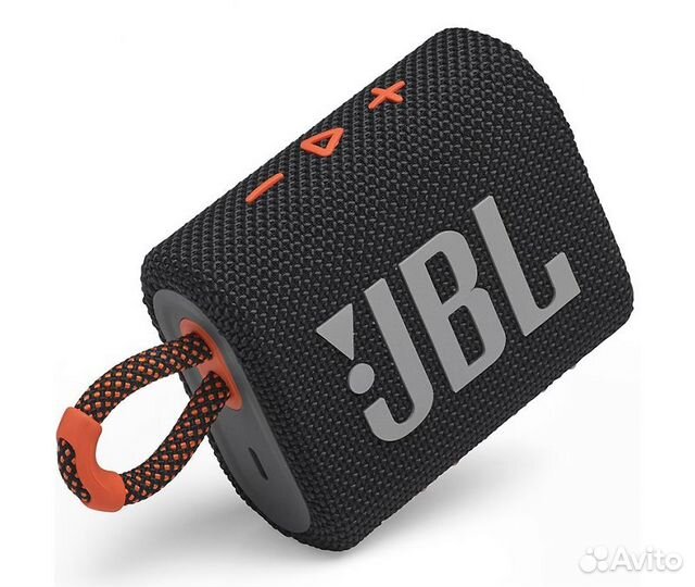 Портативная колонка JBL GO 3 Black Orange