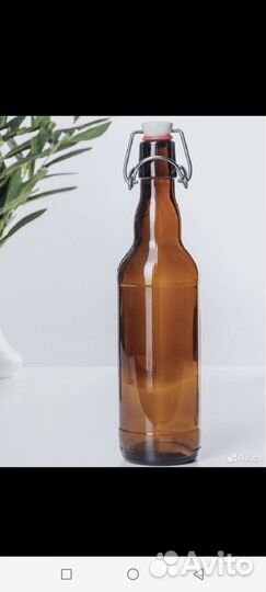 Бутылки с бугельной пробкой