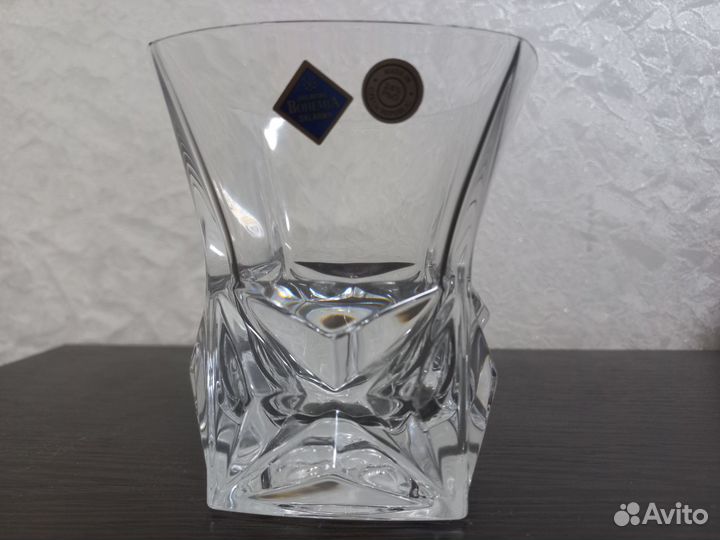 Хрустальные бокалы bohemia jihlava 6 шт