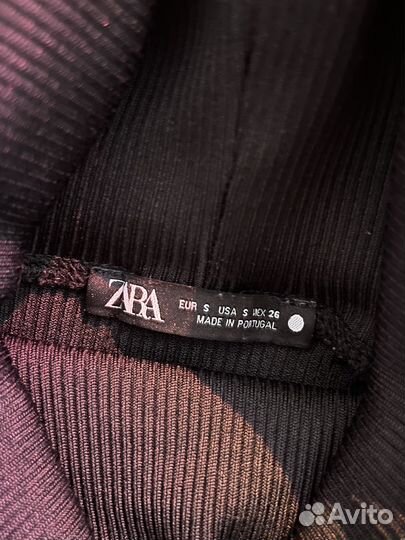 Боди с высоким горлом zara